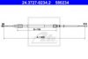 ATE 24.3727-0234.2 Cable, parking brake
